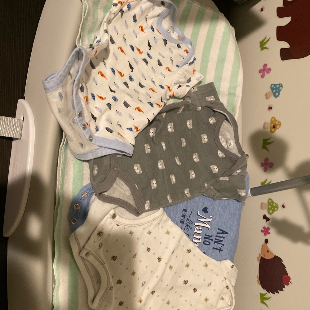 4 pc onesies